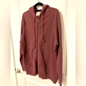 Vestige Men’s Zip up Hooded Sweatshirt Size XL